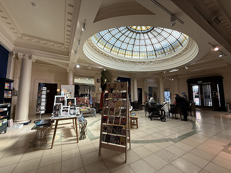Domed Reception and Shop